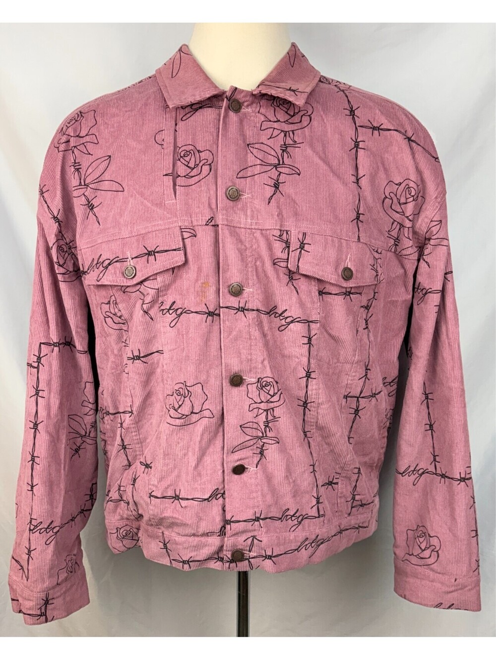 Honor The Gift Men's Size XL Mauve Trucker Jacket